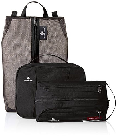 Eagle Creek Pack-It Original Stow N Go-3 Pc Set, Black