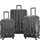 Samsonite 102691-1041 Centric 3pc Hardside 20/24/28 Luggage Set with Accessory Bundle