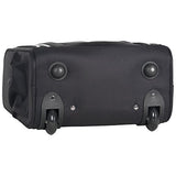 Kenneth Cole Reaction Lincoln Square 1680D Polyester 2-Wheel Underseater Carry-On, Black