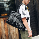 Tidog Leisure And Korean Multi - Pocket Handbag Briefcase