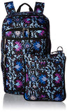 Vera Bradley womens Lighten Up Convertible Travel Bag, Polyester, Bramble Vines, One Size