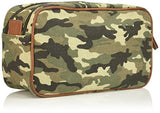 Buxton Men's Expedition Ii Huntington Gear Double Zip Canvas Travel Kit, Camo