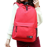 ABage Women's 15" Laptop Casual Daypack Hiking Travel College School Backpack Book Bag, Red