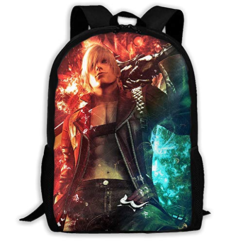 Devil Hunter 5 Backpack Unisex Suitable For People Of All Ages (HD 3D Print)