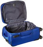 Calvin Klein Warwick 21 Inch Upright Carry-On Suitcase, Blue, One Size