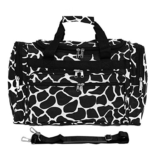 World Traveler 22-Inch Travel Duffle Bag, Giraffe
