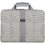 Vangoddy Argyle Gray Laptop Messenger Bag For Acer Chromebook / Aspire / Travelmate