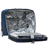 Calpak Suitor Black Rolling Carry On 16-Inch Laptop Overnighter