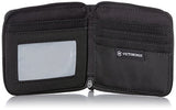 Victorinox Zip-Around Wallet, Black/Black Logo
