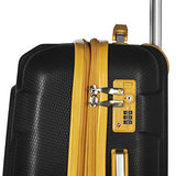 Gabbiano Enzo 3 Piece Expandable Hardside Spinner Luggage Set (Yellow)