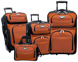 Traveler's Choice 4-Piece Set, Orange