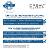 Travelpro Crew Expert Global Carry-on Expandable Rollaboard, Jet Black