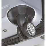 Dejuno Logan 3-Piece Hardside Spinner Combination Lock Luggage Set-Silver