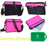 Universal Messenger/Sleeve Bag With Accessories Pocket And Shoulder Strap Fits- Acer C720P