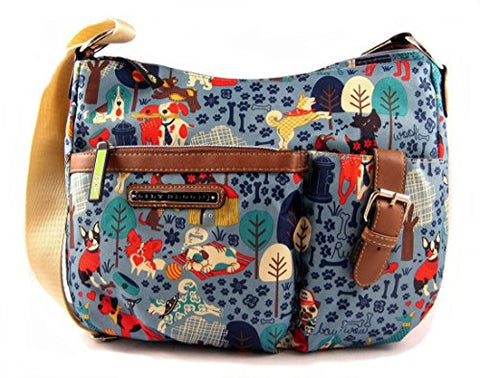 Lily Bloom kathryn Crossbody bag, Who Let The Dogs Out