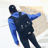 Dansoul Casual Knapsack Cartoon Cat Handbag Shoulders Bag Travel Bag For Girls&Women (Pink)