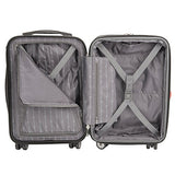 DELSEY Paris Luggage Carry-On International (<20"), Brushed Charcoal