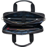 Ben Sherman Karino Leather 15" Laptop Business Case Briefcase, Brown One Size