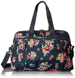 Vera Bradley Lighten Up Weekender Travel Bag, Tossed Posies