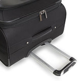 Perry Ellis Men'S Tribute Carry On/Check In Spinner Luggage Set, Black