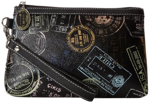 Sydney Love Bon Voyage Wristlet Cosmetic Case,Multi,One Size