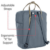 Fjallraven - Kanken Greenland Backpack for Everyday, Dusk-Greenland Backpack for Everyday Webbing