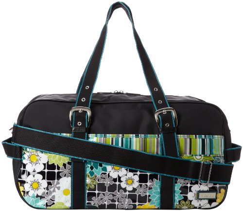 Hadaki Nylon Get Away Duffle Bag,O'Floral,One Size