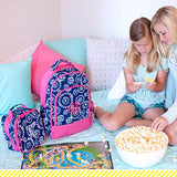 Reinforced Design Water Resistant Backpack and Lunch Sack Set (2 Piece, Riley)