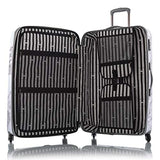 Heys America Unisex Carrara Marble 30" Spinner White One Size