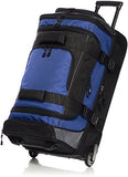 Amazonbasics Ripstop Wheeled Duffel, Blue