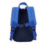 Samber Children Cute Cartoon Backpacks Schoolbag Anti-Loss With Traction Rope (Dark Blue)