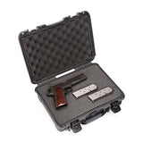 Nanuk Professional Gun Case, Military Approved, Waterproof And Shockproof - Graphite