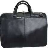 Netpack Leather Laptop Business Case (Black)