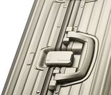 Rimowa Topas Titanium Carry On Luggage 20 Inch Cabin Multiwheel 32L Suitcase Light Bronze
