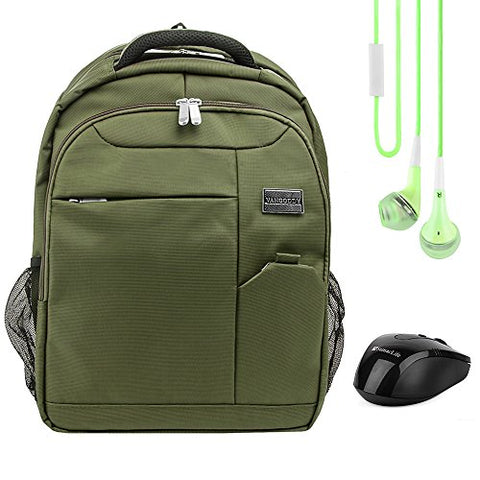 Vangoddy Germini 15.6 Inch Laptop Backpack Casual Daypack Bookbag For Dell Inspiron 14 15 /