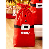 DIBSIES Personalization Station Personalized Embroidered Name Santa Sack
