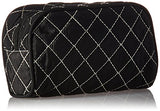 Kate Aspen Cosmetic Couture Quilted Monogrammed Make-Up Bag, Letter G