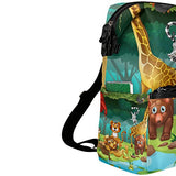 Colourlife Animal Forest Stylish Casual Shoulder Backpacks Laptop School Bags Travel Multipurpose