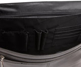 Reaction Kenneth Cole A Brief History Leather Flapover Portfolio