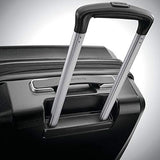 Samsonite Winfield 3 Dlx Hardside Checked Luggage With Double Spinner Wheels, 24-Inch, Silver