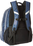 Kenneth Cole Reaction Pack Be Nimble 1680d Polyester Dual Compartment 17" Laptop Backpack, Blue