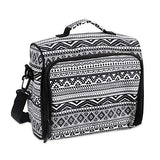 J World Combo Rolling Backpack & Lunch Bag Back to School Bundle Set Sunrise/Casey (Tribal)