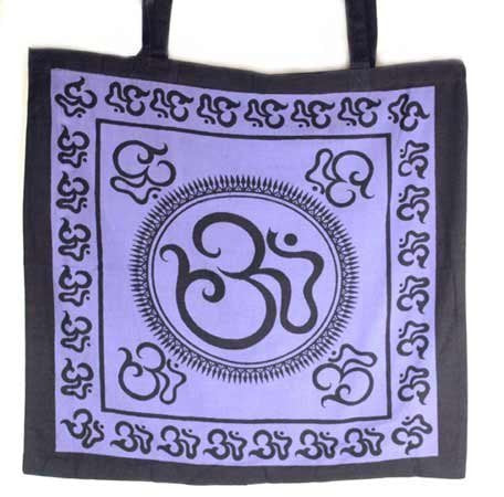 AzureGreen RB74OM Om Tote Bag by AzureGreen