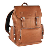 Bugatti Sartoria Top Grain Leather Backpack, Leather, Cognac