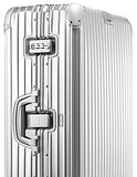 Rimowa Topas Iata Carry On Luggage 21" Inch Multiwheel 32L Tsa Lock Spinner Suitcase Silver