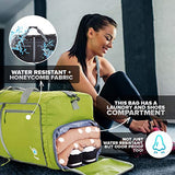 Bago 60L Duffle bags for men & women - 23" Foldable Travel Duffel weekender bag