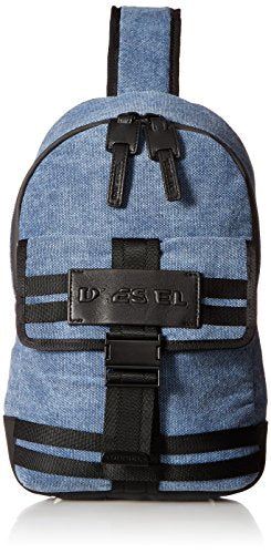 Diesel Men's Bag M-CAGE Mono-Backpack, Peacoat Blue/Black, One Size