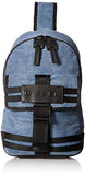 Diesel Men's Bag M-CAGE Mono-Backpack, Peacoat Blue/Black, One Size