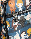 Loungefly Star Wars Chibi Death Star Battle Station Lineup Mini Backpack