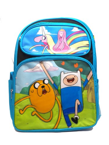Ruz Adventure Time Jake, Finn And Princess Bubblegum Backpack Bag
